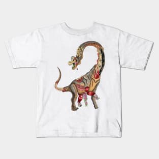 Zombie Brachiosaurus Kids T-Shirt